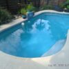 Gunite Pool with Leak Between Pool Finish and Skimmer Mouth in Gainesville, Florida