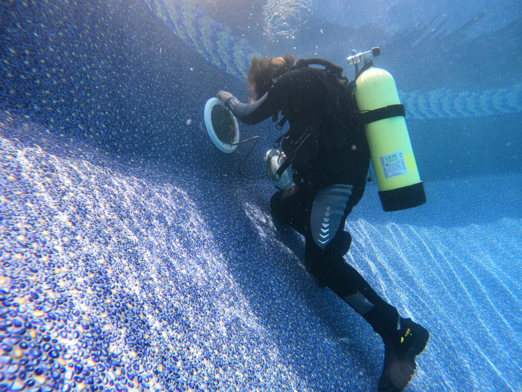 Cold water pool inspections require more than dive gear. NAUI-certified divers trained in cold water protocols, physiological risk management, and two-person safety procedures bring skills that took years to develop — and put their body on the line to use them properly.